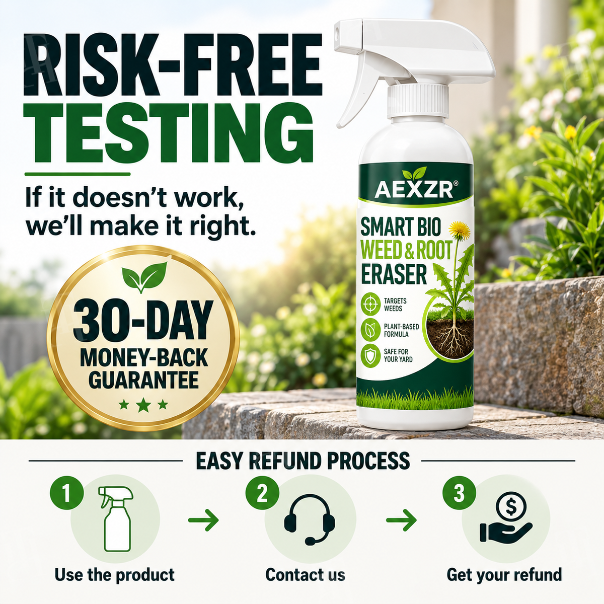 🔥 SELLING FAST!!! - 50% OFF | AEXZR® Smart Bio Weed & Root Eraser