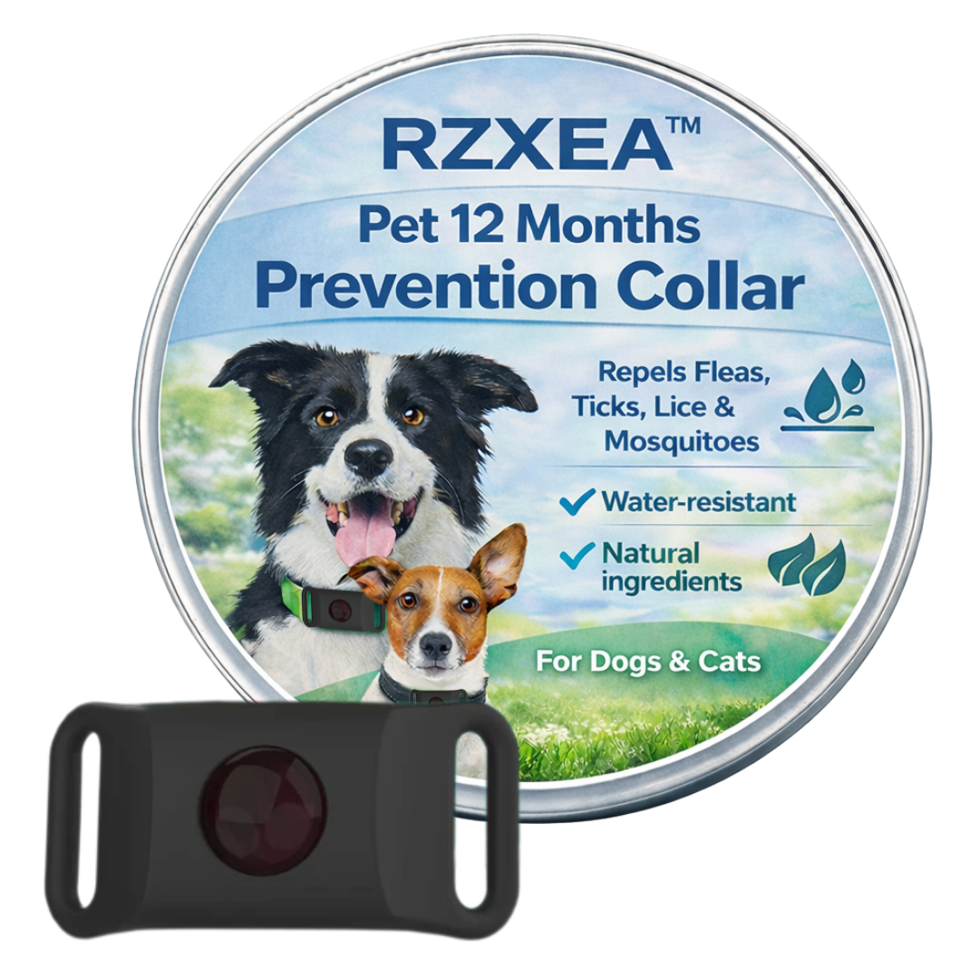 ✨Spring Sale up to 70% OFF Prevents Tick & Flea | RZXEA™ Pet 12 Months Prevention Collar