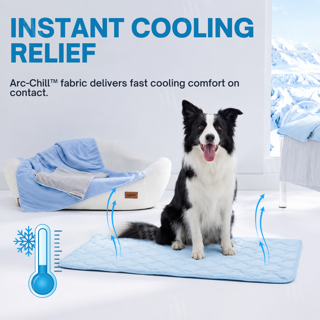 🔥SUMMER LOWEST PRICE - 50% OFF | AEXZR® Advanced Ortho-Cool Pet Mat | Thermochromic Safe Cooling Pad