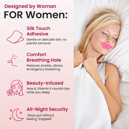AEXZR® Beauty Sleep Mouth Tape  - LIMITED TIME OFFER | Titktok Main Character Energy Unlocked 💅