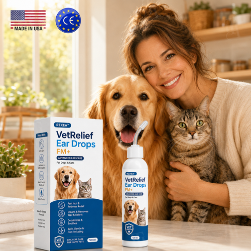 ⚡FLASH SALE !!! First 50 Get 70% OFF! - RZXEA™ VetRelief Ear Drops FM+