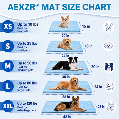 🔥SUMMER LOWEST PRICE - 50% OFF | AEXZR® Advanced Ortho-Cool Pet Mat | Thermochromic Safe Cooling Pad