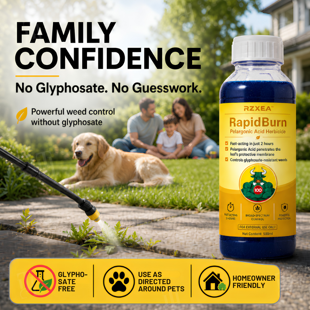 🔥SUMMER LOWEST PRICE - 50% OFF | RZXEA™ RapidBurn Pelargonic Acid Herbicide
