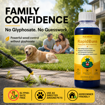 🔥SUMMER LOWEST PRICE - 50% OFF | RZXEA™ RapidBurn Pelargonic Acid Herbicide