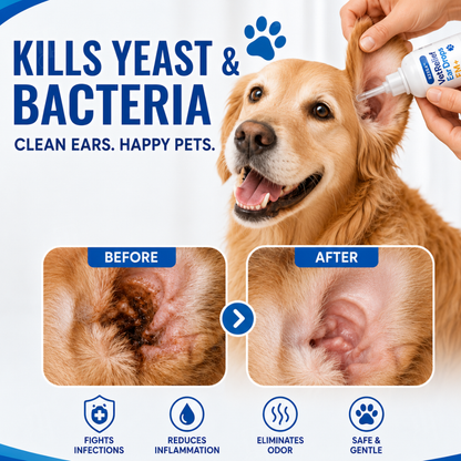 ⚡FLASH SALE !!! First 50 Get 70% OFF! - RZXEA™ VetRelief Ear Drops FM+