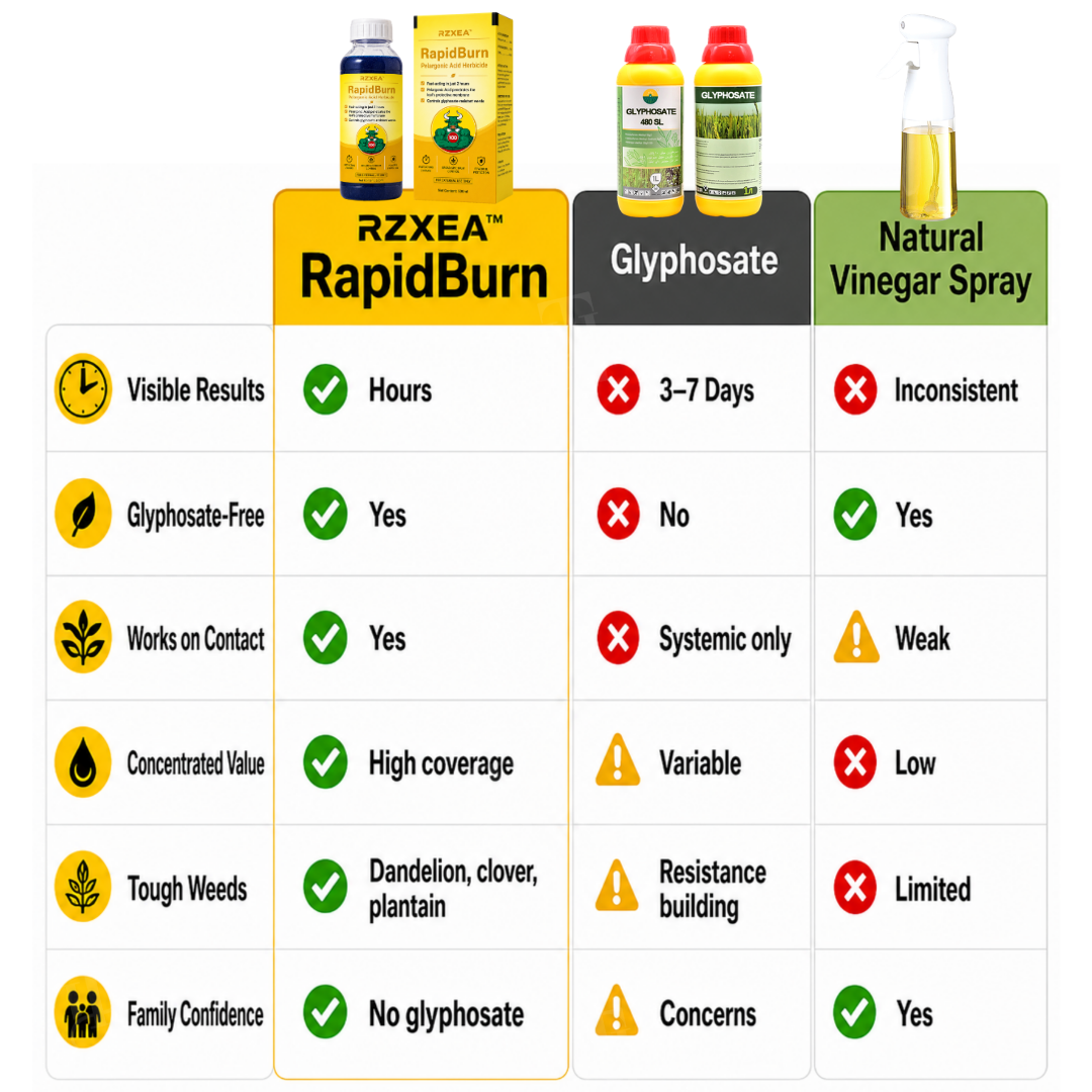 🔥SUMMER LOWEST PRICE - 50% OFF | RZXEA™ RapidBurn Pelargonic Acid Herbicide
