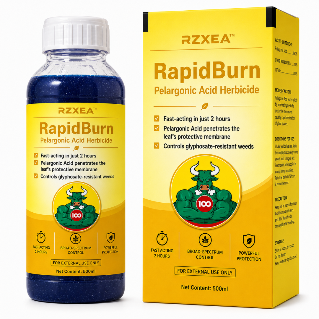 🔥SUMMER LOWEST PRICE - 50% OFF | RZXEA™ RapidBurn Pelargonic Acid Herbicide