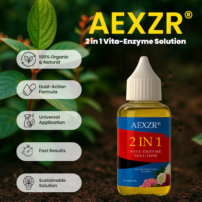 🔥DISCOUNTED LOWEST PRICE - 50% OFF - AEXZR® 2 in 1 Vita-Enzyme Solution