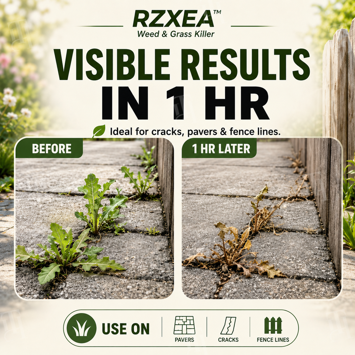 🔥FALL LOWEST PRICE - 50% OFF | RZXEA™ Ready-to-Use Weed & Grass Killer