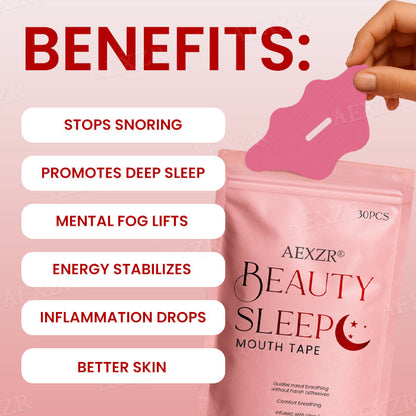 AEXZR® Beauty Sleep Mouth Tape  - LIMITED TIME OFFER | Titktok Main Character Energy Unlocked 💅