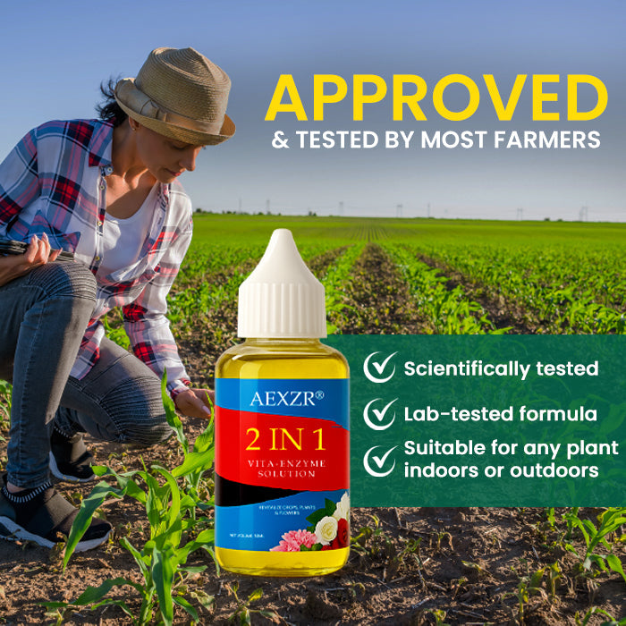 🔥DISCOUNTED LOWEST PRICE - 50% OFF - AEXZR® 2 in 1 Vita-Enzyme Solution