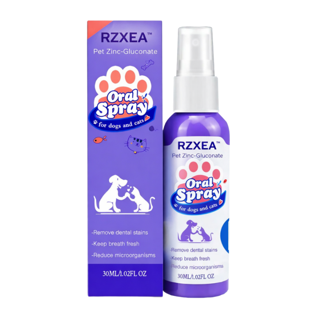 ✨Spring Sale up to 70% OFF Prevents Avoid Bad Breaths for your Pets | RZXEA™ Pet Zinc-Gluconate Oral Spray