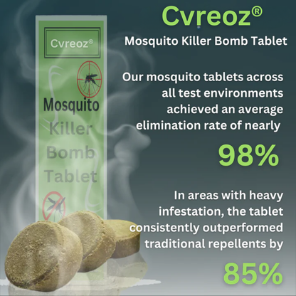 🌟 Official Store |🔥Hot Sale - 50% OFF🌿Cvreoz® Mosquito Killer Bomb Tablet