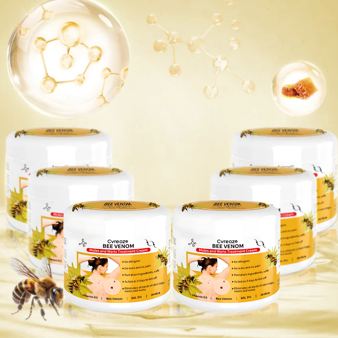 Cvreoz® Bee Venom Mole and Wart Treatment Cream - LIMITED-TIME OFFER | Let out the Best Confidence in YOU!💕
