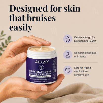 ⚡FLASH SALE !!! First 50 Get 70% OFF! | AEXZR® Bruise Repair + SPF 30 Skin-Strengthening Cream