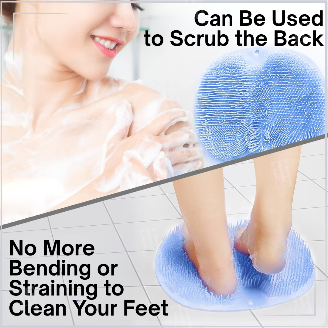 AEXZR® Shower Dual-Use Scrub & Massage Pad