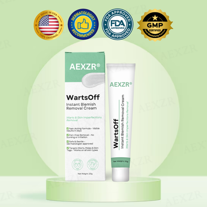 🌟 Official Store | AEXZR® WartsOff Instant Blemish Removal Cream | 50% LIMITED DISCOUNT OFFER✨