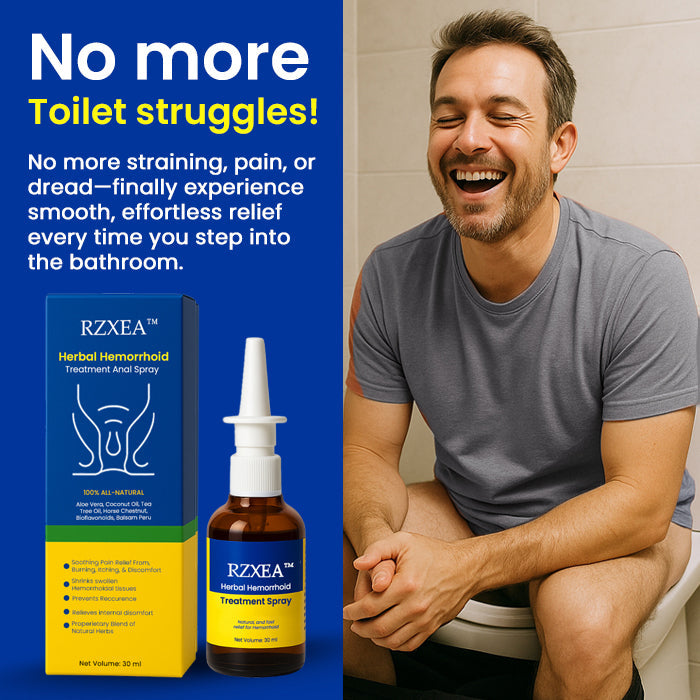 🔥 Natural Hemorrhoid Relief - 50% OFF for 24 Hours! | RZXEA™ Herbal Hemorrhoid Treatment Anal Spray