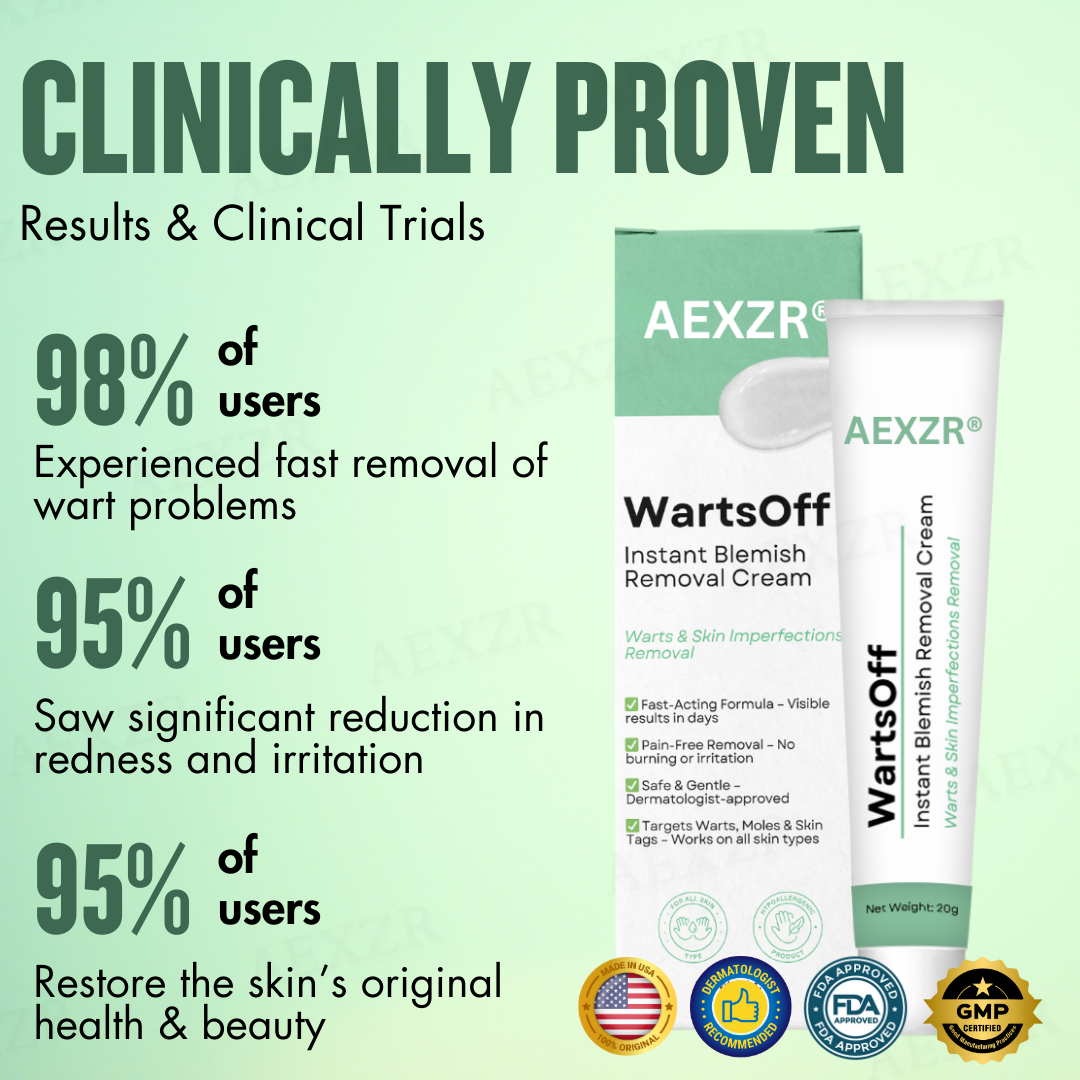 🌟 Official Store | AEXZR® WartsOff Instant Blemish Removal Cream | 50% LIMITED DISCOUNT OFFER✨