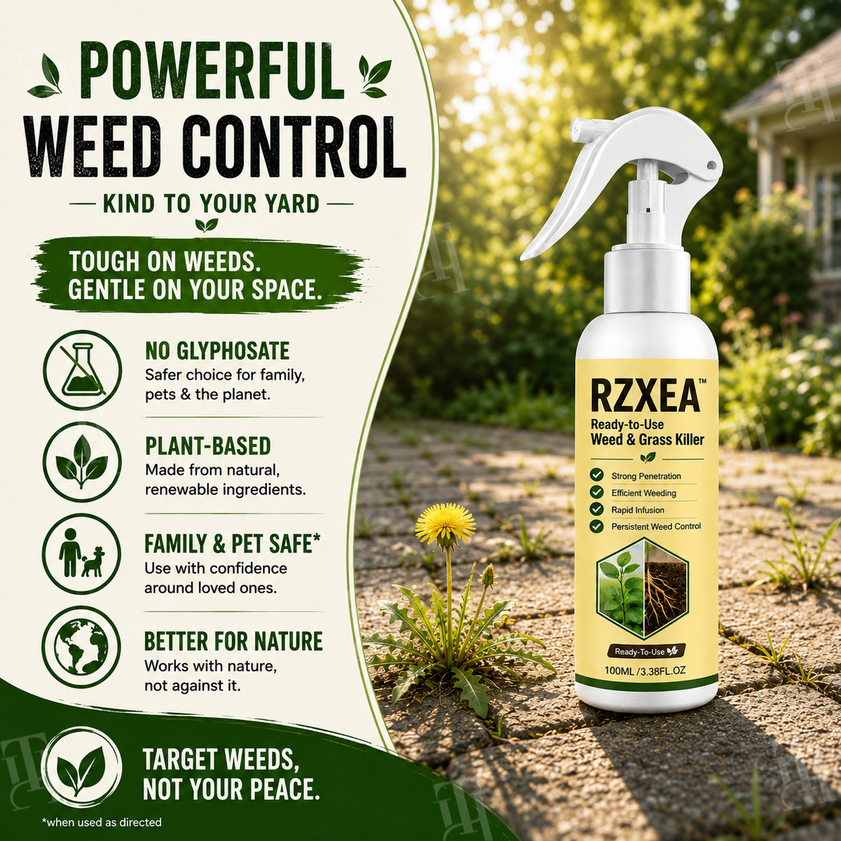🔥FALL LOWEST PRICE - 50% OFF | RZXEA™ Ready-to-Use Weed & Grass Killer