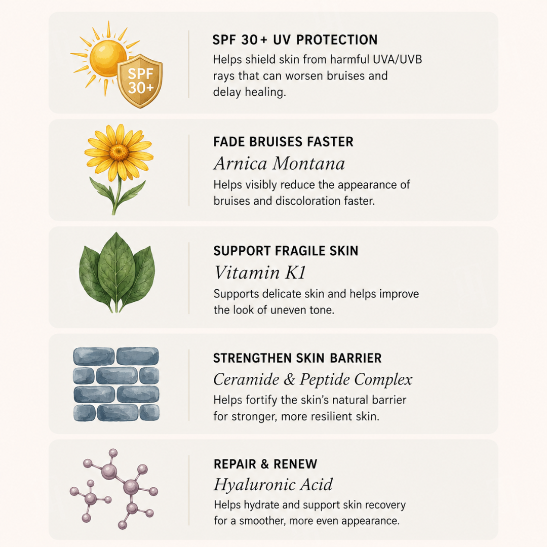 ⚡FLASH SALE !!! First 50 Get 70% OFF! | AEXZR® Bruise Repair + SPF 30 Skin-Strengthening Cream