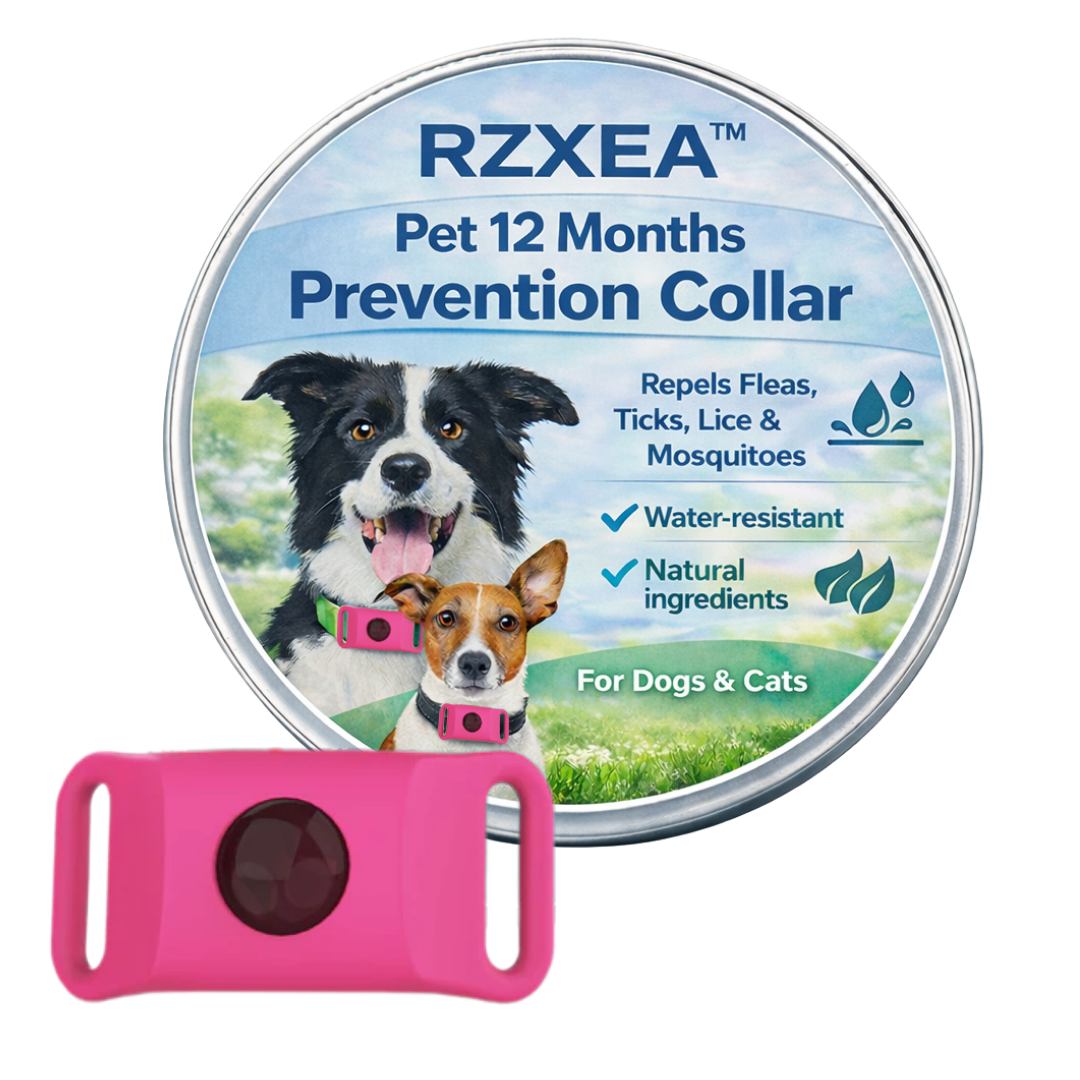 ✨Spring Sale up to 70% OFF Prevents Tick & Flea | RZXEA™ Pet 12 Months Prevention Collar