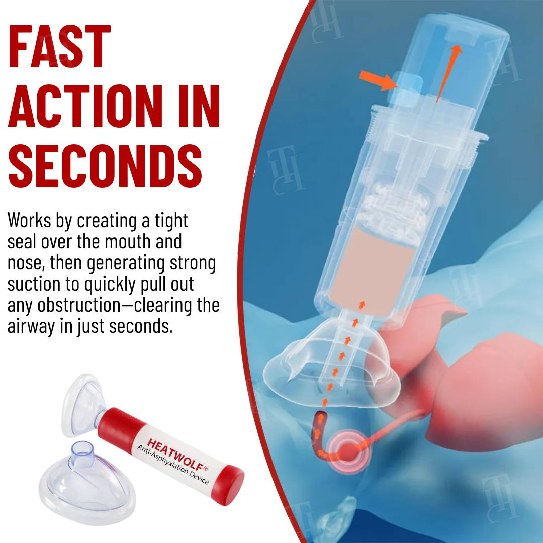 ⚡FLASH DEAL - 50% OFF!! | HEATWOLF® Anti-Asphyxiation Device