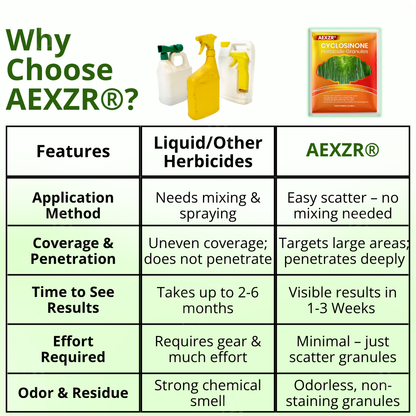 ⚡LOWEST PRICE OF ALL !!!!  Hot Sale - 50% OFF |  AEXZR® Cyclosinone Herbicide Granules