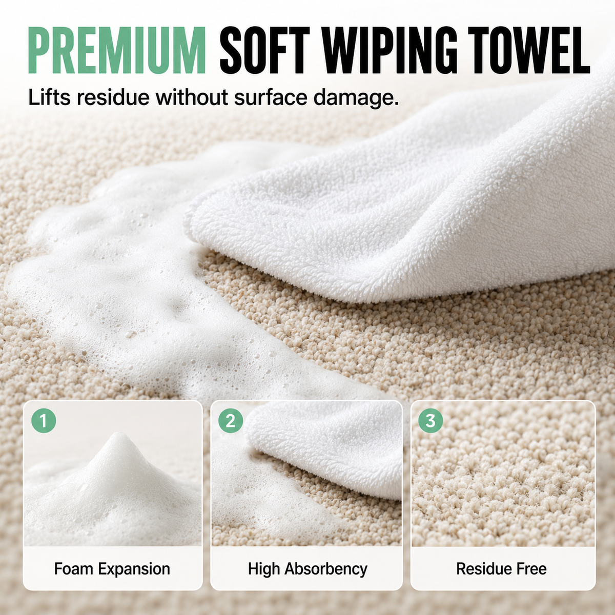 🔥 SELLING FAST!!! - 40% OFF! |RZXEA™ Waterless Carpet Foam Stain Remover (Copy) (Copy)