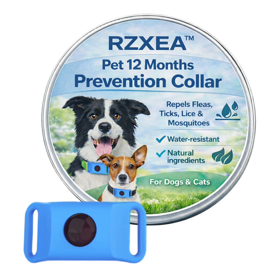 ✨Spring Sale up to 70% OFF Prevents Tick & Flea | RZXEA™ Pet 12 Months Prevention Collar