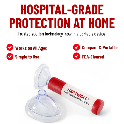 ⚡FLASH DEAL - 50% OFF!! | HEATWOLF® Anti-Asphyxiation Device