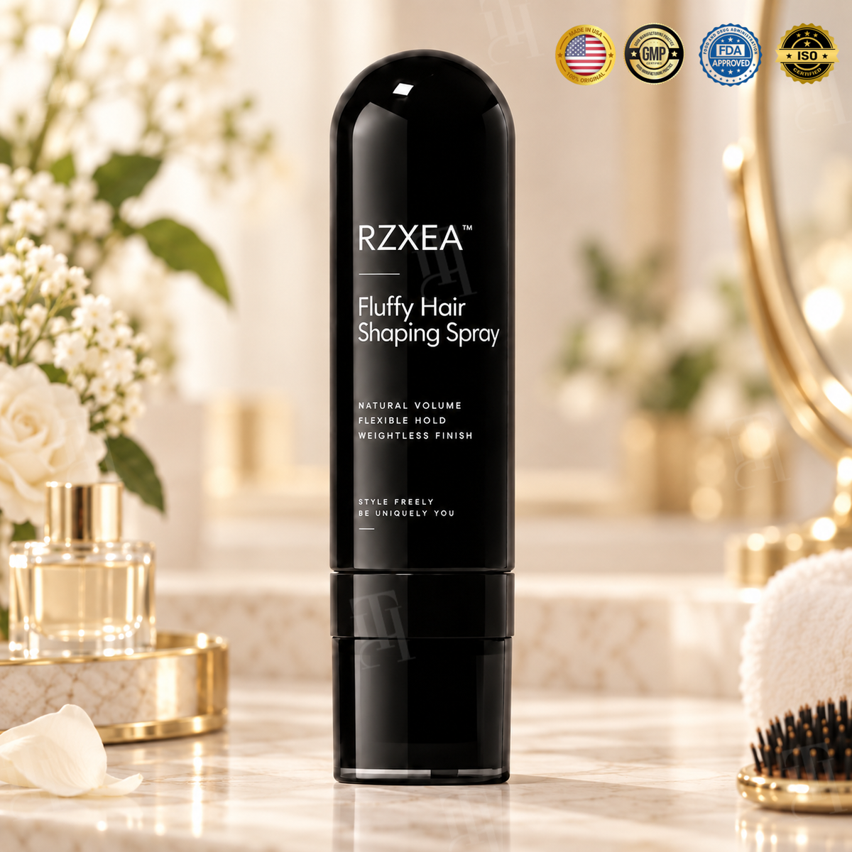 🏷️ Limited Time Only 16 Pcs left AVAIL THE 70% OFF | 90ml Fluffy Hair Shaping Spray Long Lasting Volumizing Mist with Peach Fragrance