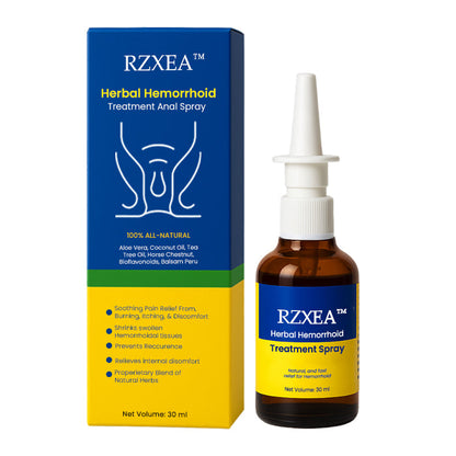 🔥 Natural Hemorrhoid Relief - 50% OFF for 24 Hours! | RZXEA™ Herbal Hemorrhoid Treatment Anal Spray
