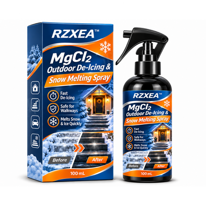 ❄️ Q4 Winter Prep Sale — Up to 50% OFF | RZXEA™ MgCl₂ Outdoor De-Icing & Snow Melting Spray