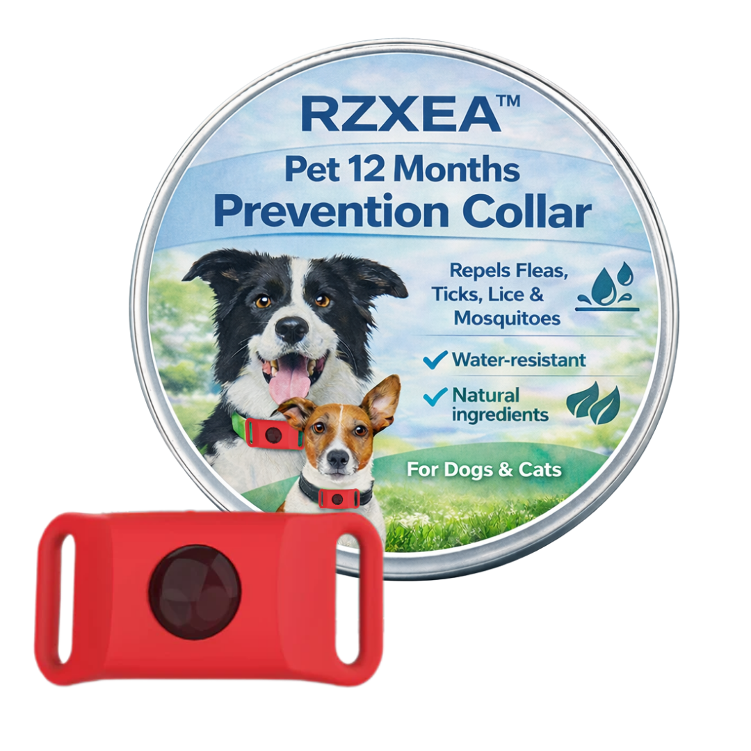 ✨Spring Sale up to 70% OFF Prevents Tick & Flea | RZXEA™ Pet 12 Months Prevention Collar