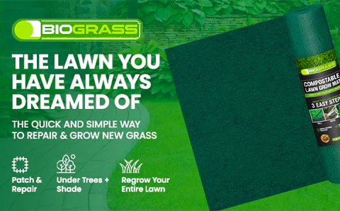 🏆Official Store | 🌟 Give your lawn a new look 🌟AEXZR®  Compostable Lawn Grow Mat 🔥Hot Sale - 50% OFF🌿