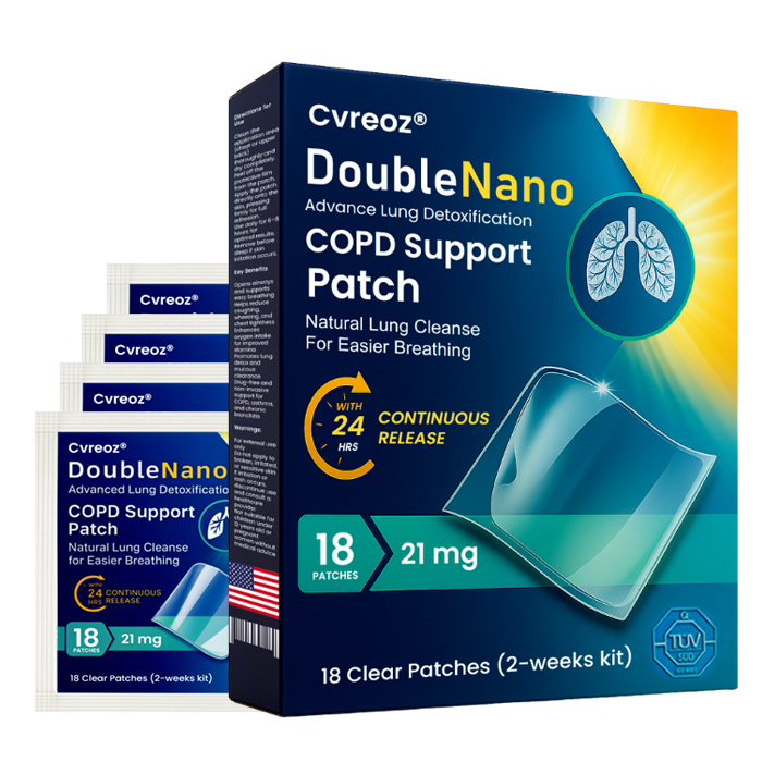 Cvreoz® DoubleNano COPD Support Patch | ⚡LIMITED DISCOUNT OFFER⚡
