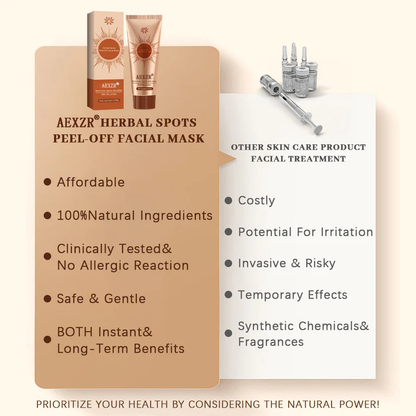 AEXZR® Herbal Spots Peel-Off Facial Mask | LIMITED DISCOUNT OFFER✨