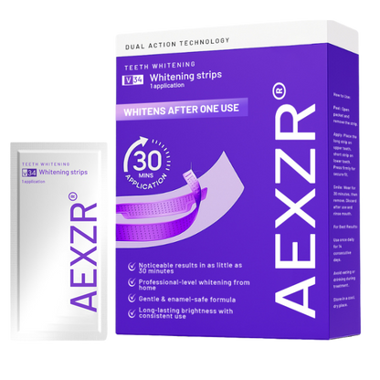 🔥LOWEST PRICE - 50% OFF | AEXZR® V34 Whitening Strips