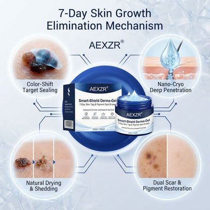 ⚡FLASH SALE !!! First 50 Get 70% OFF! | AEXZR® Smart-Shield Derma-Gel 7-Day Skin Tag & Pigment Spot Eraser
