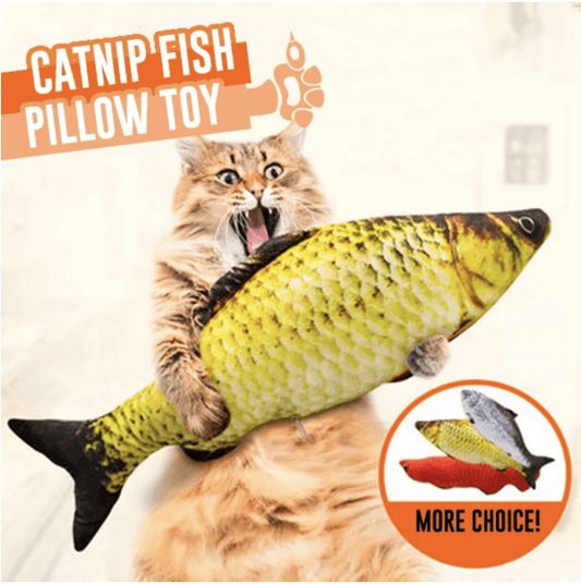 Cat Kicker Fish Toy