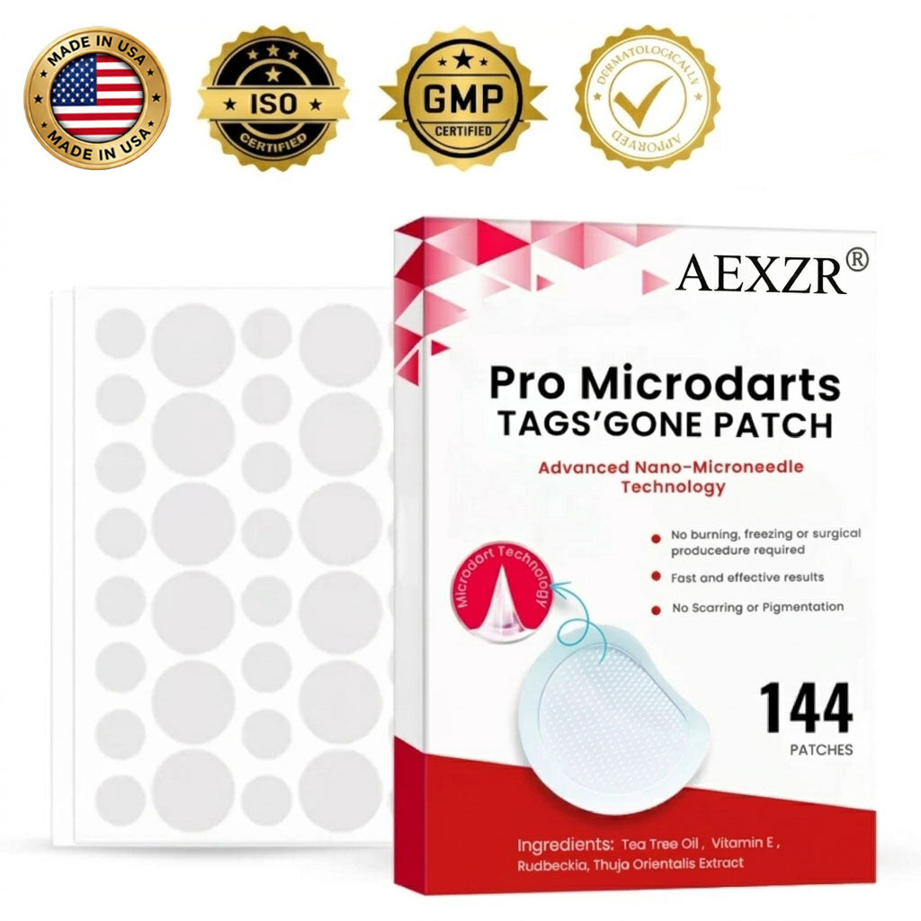 ⚡Warts No More Avail 50% OFF NOW | AEXZR® Pro Microdarts Tags'gone Patch