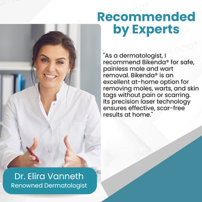 Bikenda® Non-invasive Mole and Wart Removal Laser Pen - - LIMITED-TIME OFFER | Bring out your best self-confidence!💕