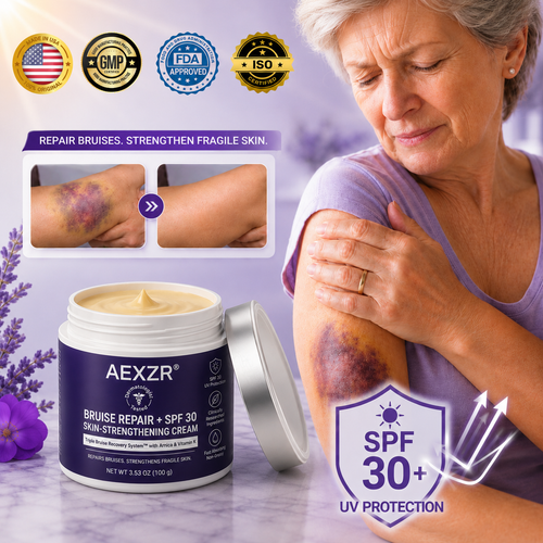 ⚡FLASH SALE !!! First 50 Get 70% OFF! | AEXZR® Bruise Repair + SPF 30 Skin-Strengthening Cream