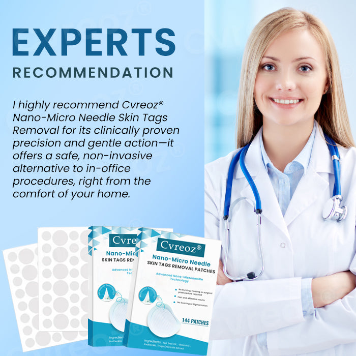 29 Pcs Left!!!Cvreoz® Nano-Micro Needle Skin Tags Removal Patches  | No More Hiding that Skin!💕