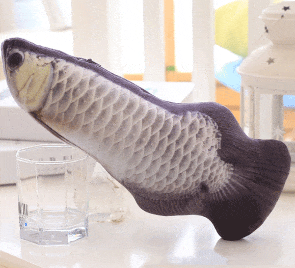 Cat Kicker Fish Toy