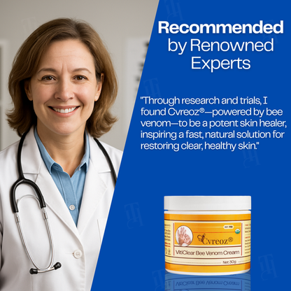 Cvreoz® VitiClear Bee Venom Cream | No More Hiding that Skin!💕